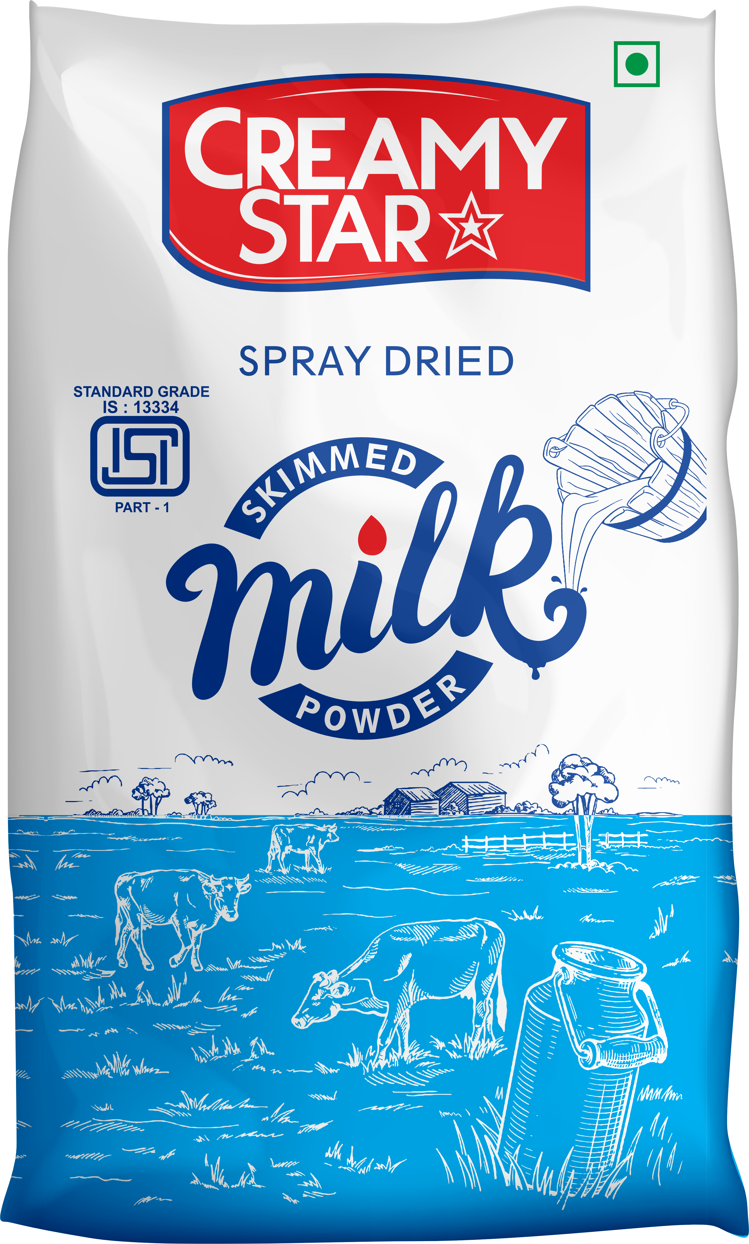 Creamy Star Skimmed Milk Powder 25 Kg Pack