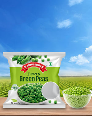 Madhusudan Frozen Peas 200 gm Poly Pack
