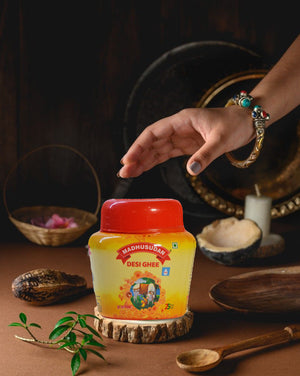 Madhusudan Desi Ghee 200 ml Jar Pack