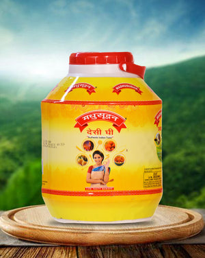 Madhusudan Desi  Ghee 5 ltr Jar Pack