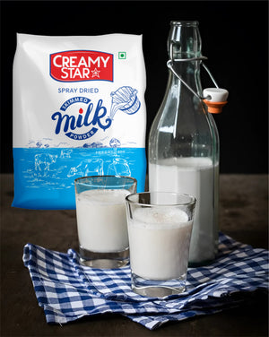Creamy Star Skimmed Milk Powder 1kg Pack