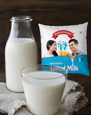 Madhusudan Toned Milk 500 ml Pack